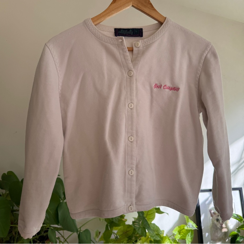 Vintage 90s Best Company cropped sweatshirt